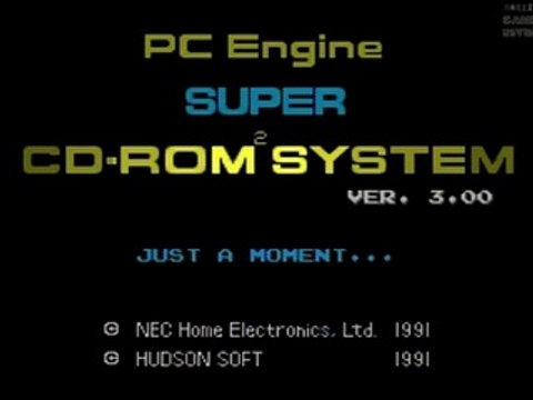 4 IN 1 SUPER CD NEC TURBOGRAFX CD INTRO OPENING WITH BONK