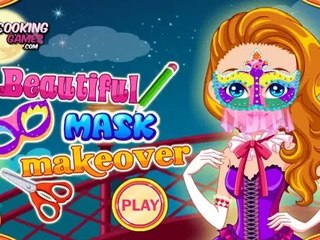 Dekoration Spiele - Schöne Maske Makeover Spiel