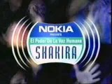 shakira  Nokia pub  (ojos asi)