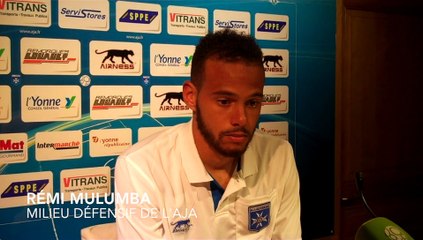 Rémi Mulumba exprime sa déception après AJA-Tours 2-3