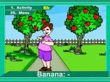 b for banana-learn alphabets-how to learn vocabulary-learn english-learn words-learn phonics