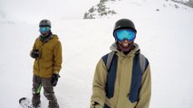 Slashes, Steep Chutes and Crashes | Snowboarding Powder