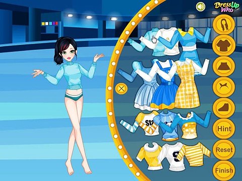 Princess games - Teen snow white ice skates game