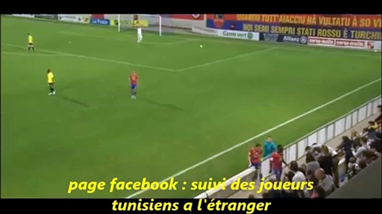 Le beau but de Wael Larbi vs Sochaux