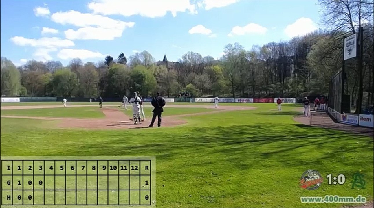 Hannover Regents vs Alligators 18.04.2015 Game1 - 2:3