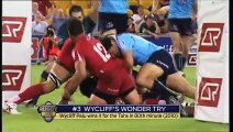 RUGBY TOP 5 REDS V WARATAHS MOMENTS