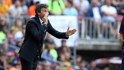 Luis Enrique: "Los jugadores se han vaciado"