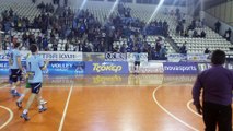 Πανηγυρισμοί παικτών Γ.Σ.Λαμία (3-0 τη MENT)