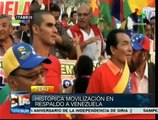 Peruanos marchan en solidaridad con Venezuela