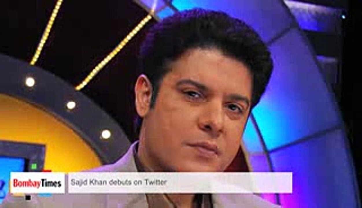 Sajid Khan Debuts on Twitter.3gp