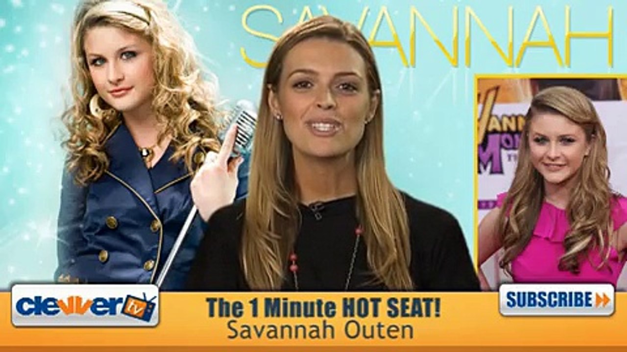 1 Minute Hot Seat - Savannah Outen In The Hot Seat