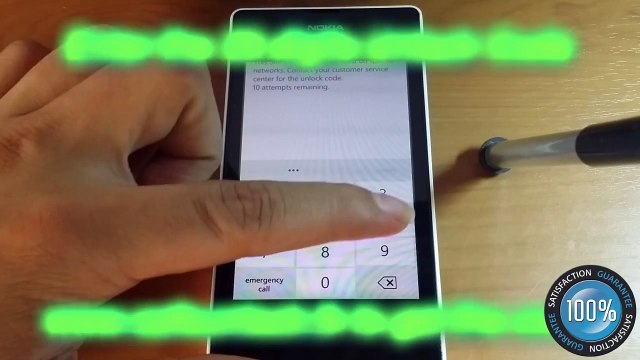 How to Unlock Nokia Lumia 520 from At&t by Unlock Code