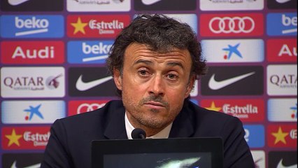 Luis Enrique lanza un dardo a Bartomeu: "Zubi me fichó dos porterazos"
