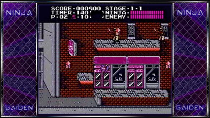 Ninja Gaiden 外伝 [Intro-Act.I] [1988] [Nes] [Tecmo]