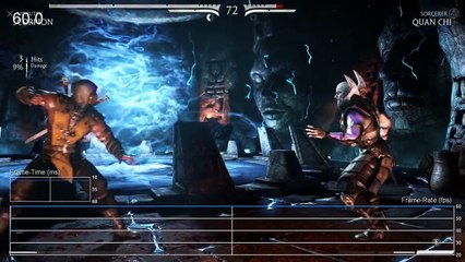 Mortal Kombat X PS4 Frame-Rate Test