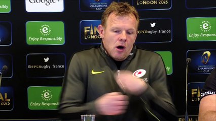 Champions Cup - McCall : ''Nous avons été exceptionnels''