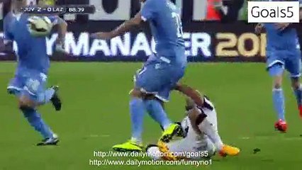 Danilo Cataldi RED Card Juventus 2 - 0 Lazio Serie A 18-4-2015