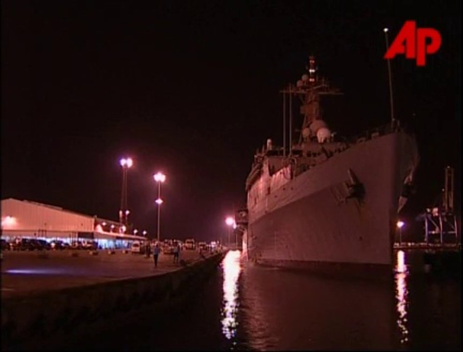 USS Trenton (LPD-14)  evacuates Americans from Lebanon