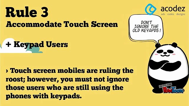 Web Design India Tips- 6 Rules To Follow While Designing a Mobile Website