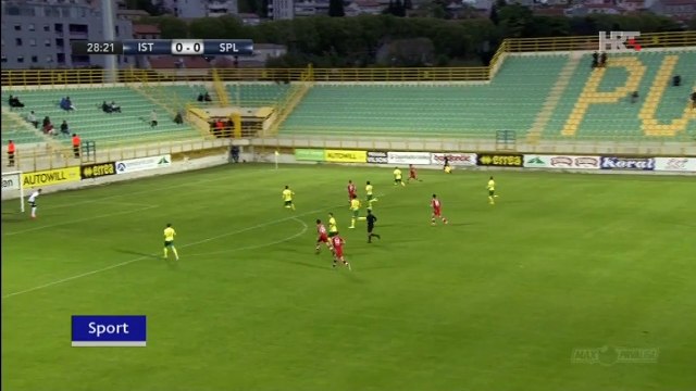 Istra 1961 - Split 1-1, golovi, 18.04.2015. HD