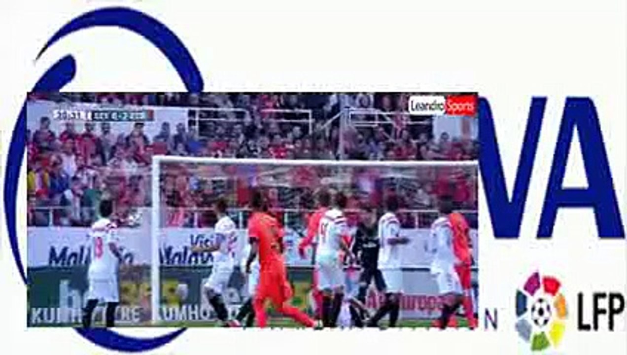 Gols, Servilla 2 x 2 Barcelona - Campeonato Espanhol 11-04-2015