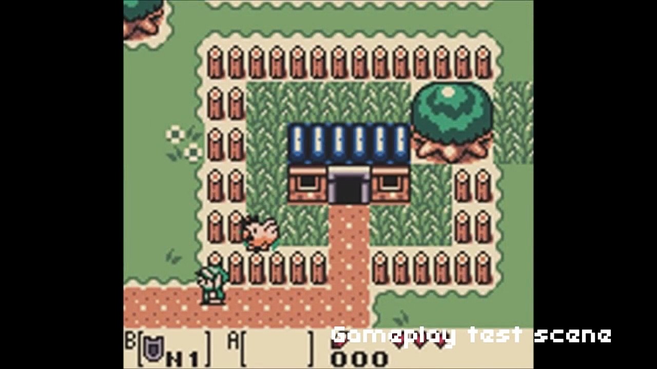 Blender Game Engine - Zelda Link's Awakening Test