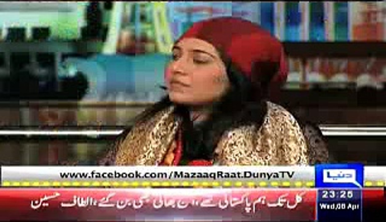 Mazaaq Raat 08 April 2015 Part 2 of 5 - Dunya News
