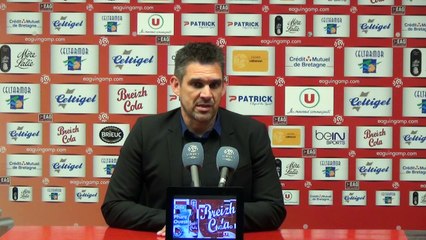 EAG EVIAN La réaction de Jocelyn Gourvennec