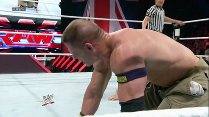 John Cena vs. The Real Americans - 2-on-1 Handicap Match: Raw, Nov. 11, 2013