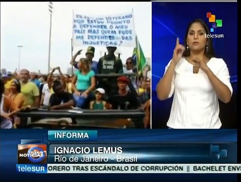 Intelectuales y periodistas denuncian acciones golpistas en Brasil