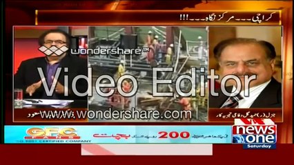 Something Unconstitutional Has to Happen to clear Karachi from MQM Said :Hameed Gull