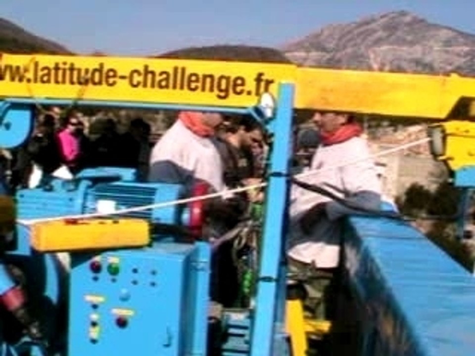 Saut à l'elastique mick le 18 mars