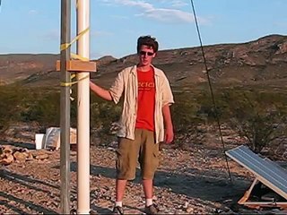 Off Grid in Texas -  DIY Wind Turbine