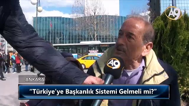 Halkımıza Başkanlık Sistemini Sorduk: Türkiye'ye Başkanlık Sistemi Gelmeli mi? - 17