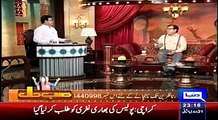 Hasb e Haal with Azizi 10 April 2015 Part 2 of 5 - Dunya News
