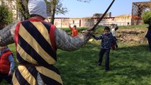 Entraînement de chevaliers pour les enfants