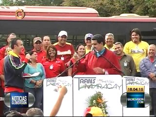 Maduro: Tendremos el sistema de transporte más moderno de la región
