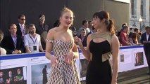 Sophie Turner Interview at the Game of Thrones Season 5 Premiere