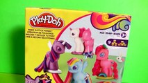 New Play Doh My Little Pony Make 'N Style Ponies Twilight Sparkle, Rainbow Dash, Pinkie Pie MLP 2015