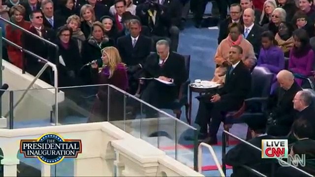 Special Programming - Kelly Clarkson sings at inauguration