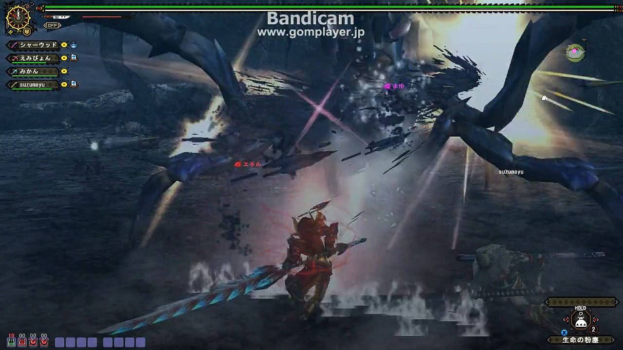 monster hunter frontier　ショウグンギザミ