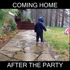 After Party Coming Back To Home - Lahore Lahore Aye