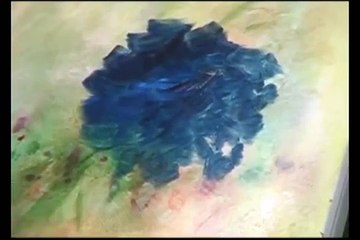 How to Paint a Hydrangea with Oil on Canvas