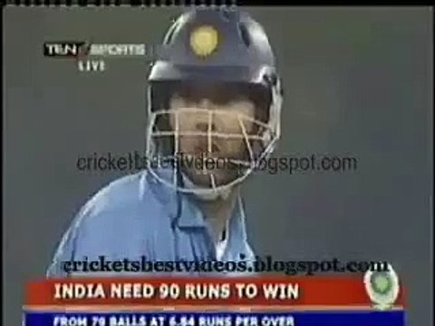 Umar Gul Sledging & Fight with Yuvraj Singh India vs pakistan
