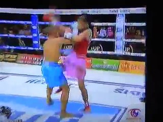 Young Girl Vs+ Boy++ Muay Thai Fight!