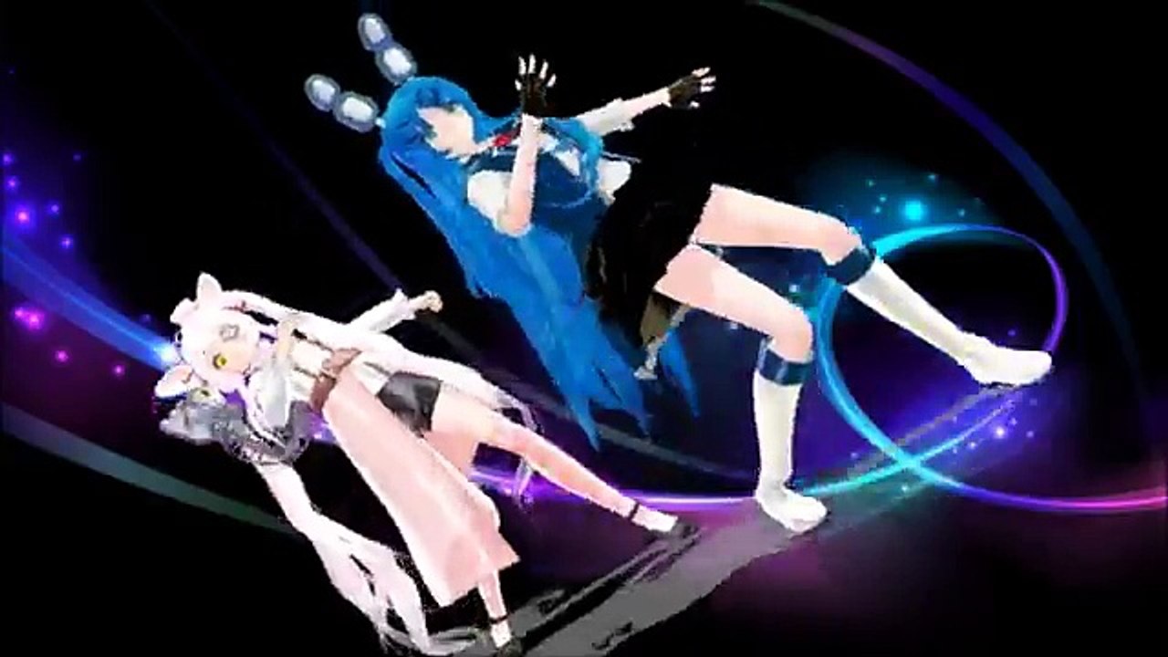 [Mmd x Fnaf] Scream [Mangle, Toy bonnie (Chica)]