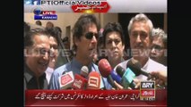 Chairman PTI Imran Khan Media Talk Karachi 19 April 2015