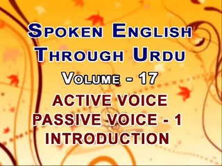 Spoken English Through Urdu - Part 4 (Voice - Fluency Course) - YouTube
