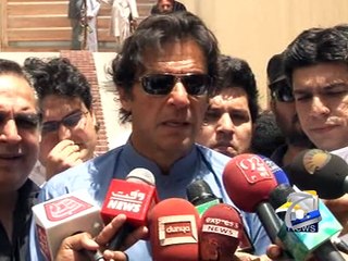 Imran Khan views on Altaf Hussain's Speech-19 April 2015