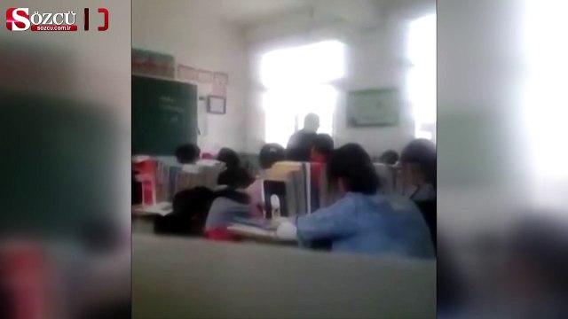 Öğretmen kız öğrencisini tekme-tokat dövdü